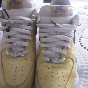 Yellow. Air force 1s